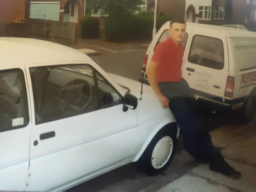 Steve Cokayne with Autosheen van